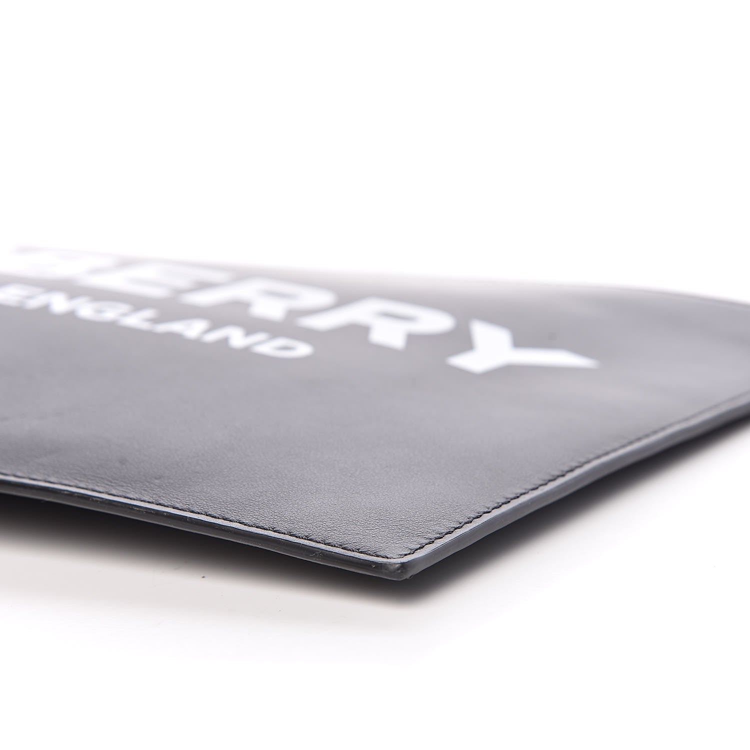 Burberry Smooth Calfskin Edin Zip Pouch Black 8 of 10