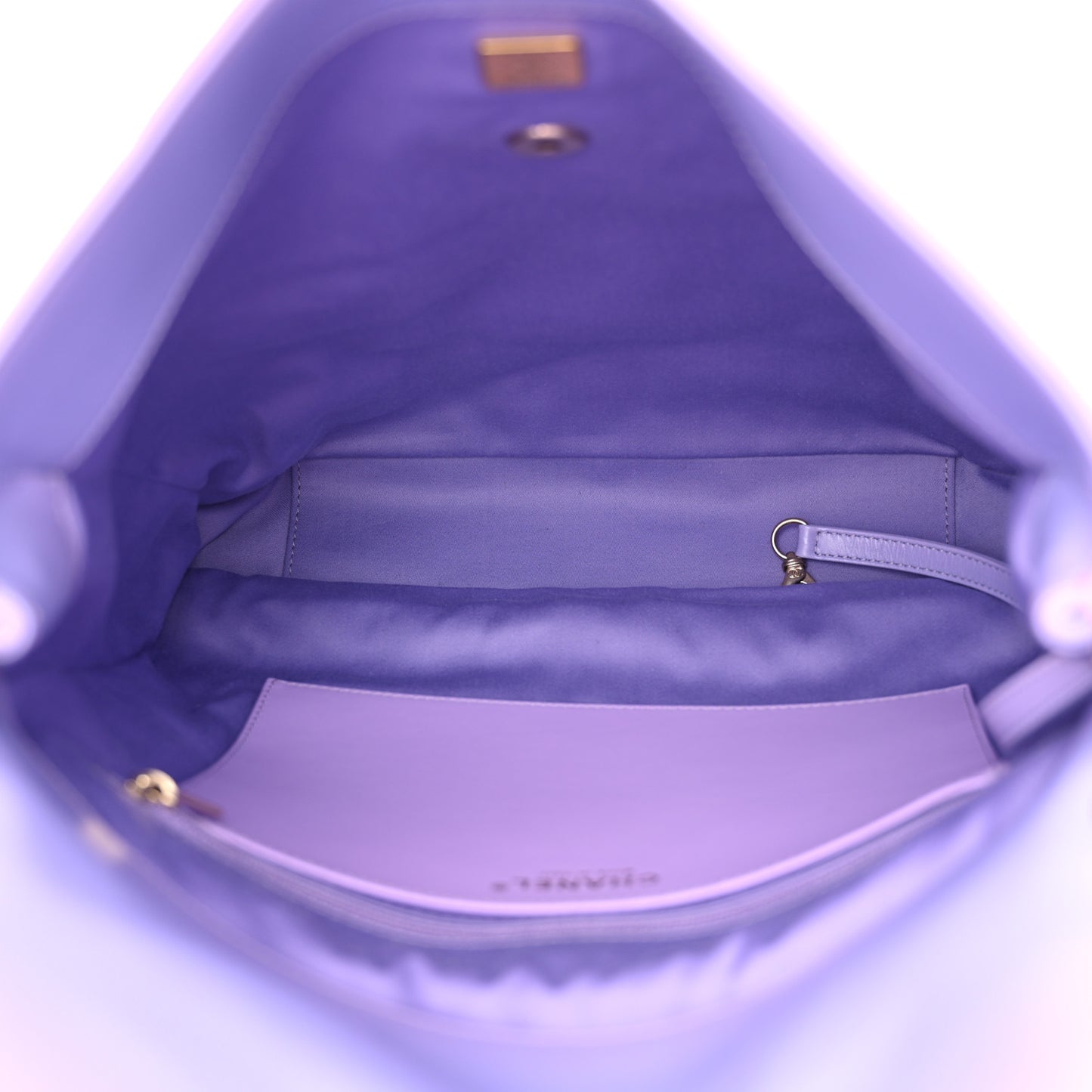 Shaded Calfskin CC Hobo Light Purple Pink Coral