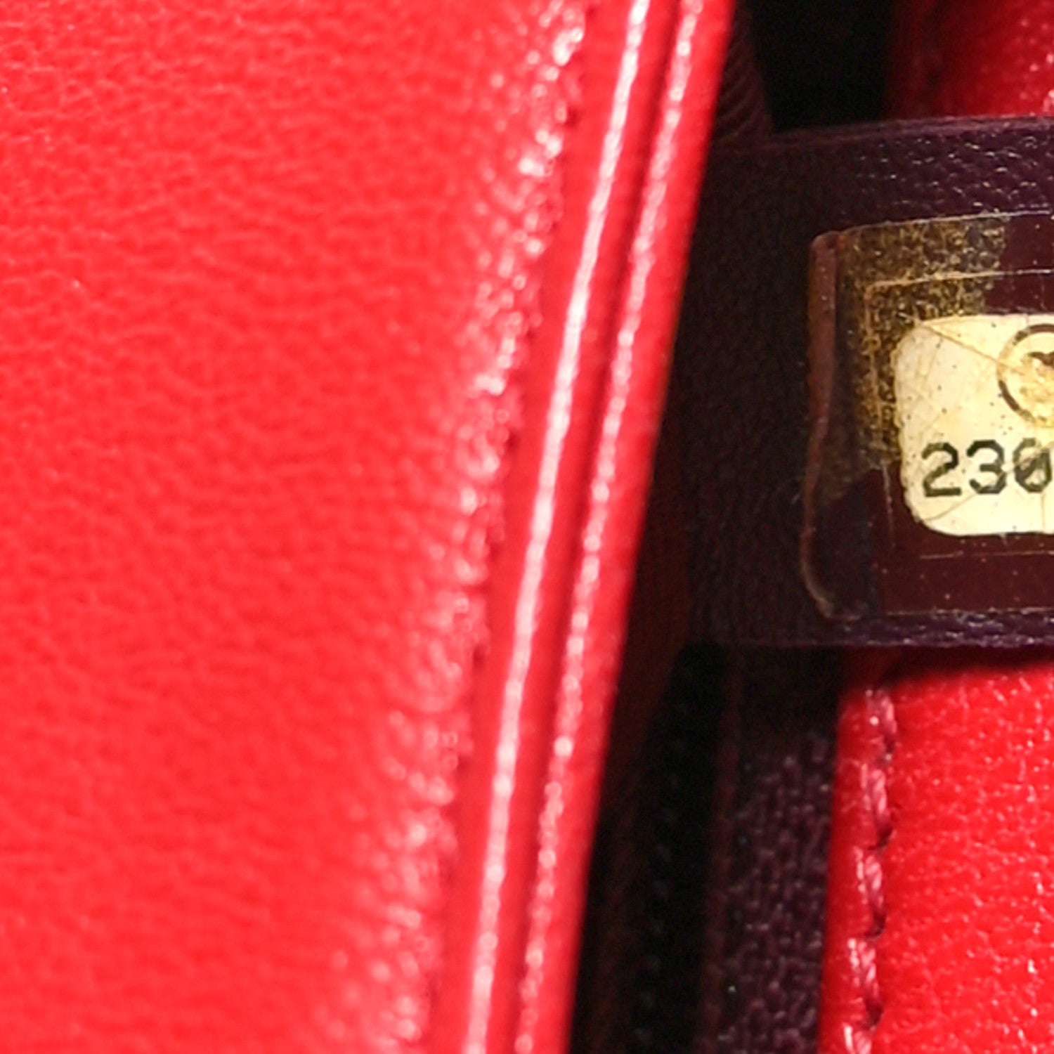 Chanel Sheepskin Quilted Medium Vintage Mademoiselle Flap Red 7 of 11