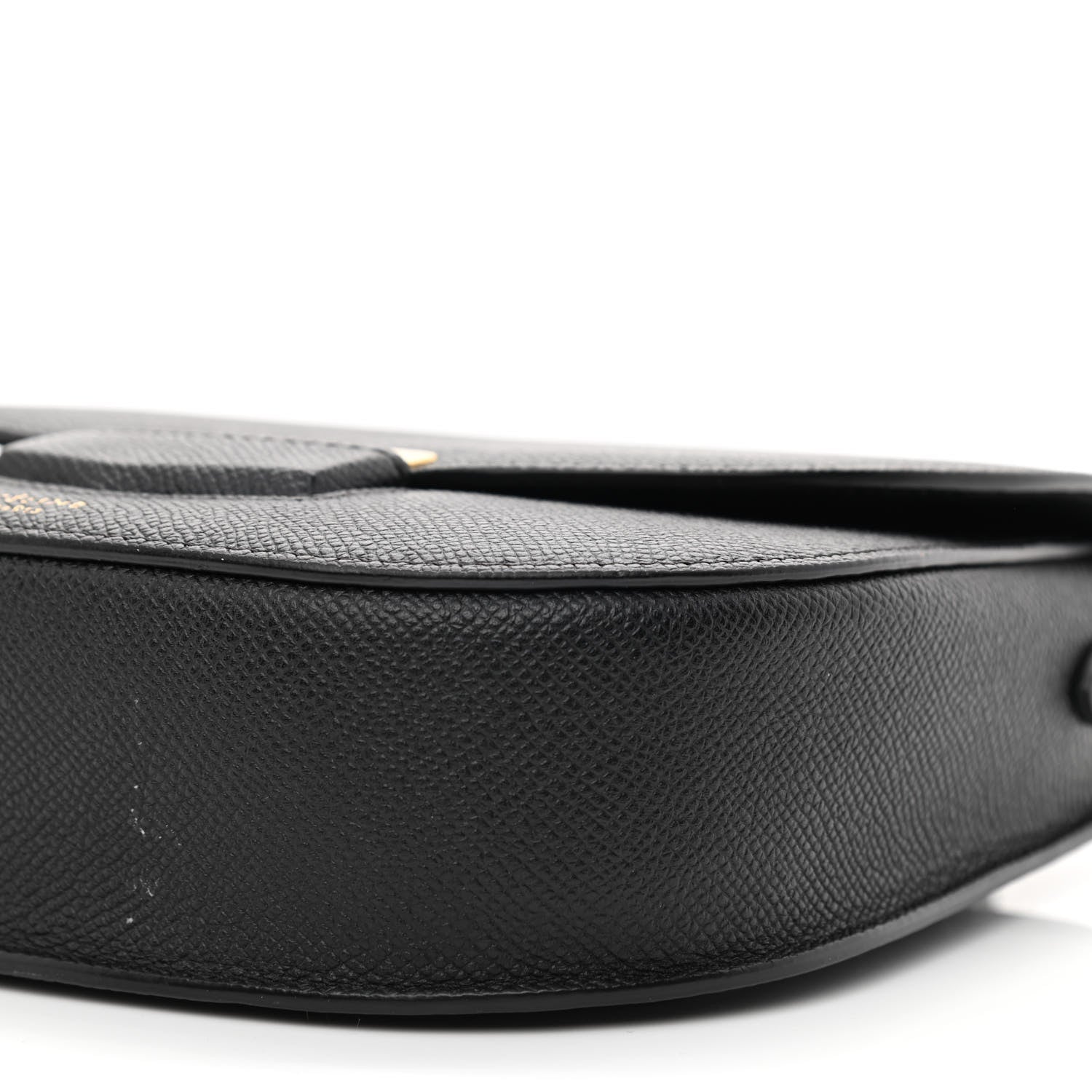 Celine Grained Calfskin Small Trotteur Black 10 of 13