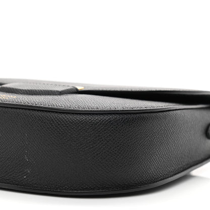 Celine Grained Calfskin Small Trotteur Black 10 of 13