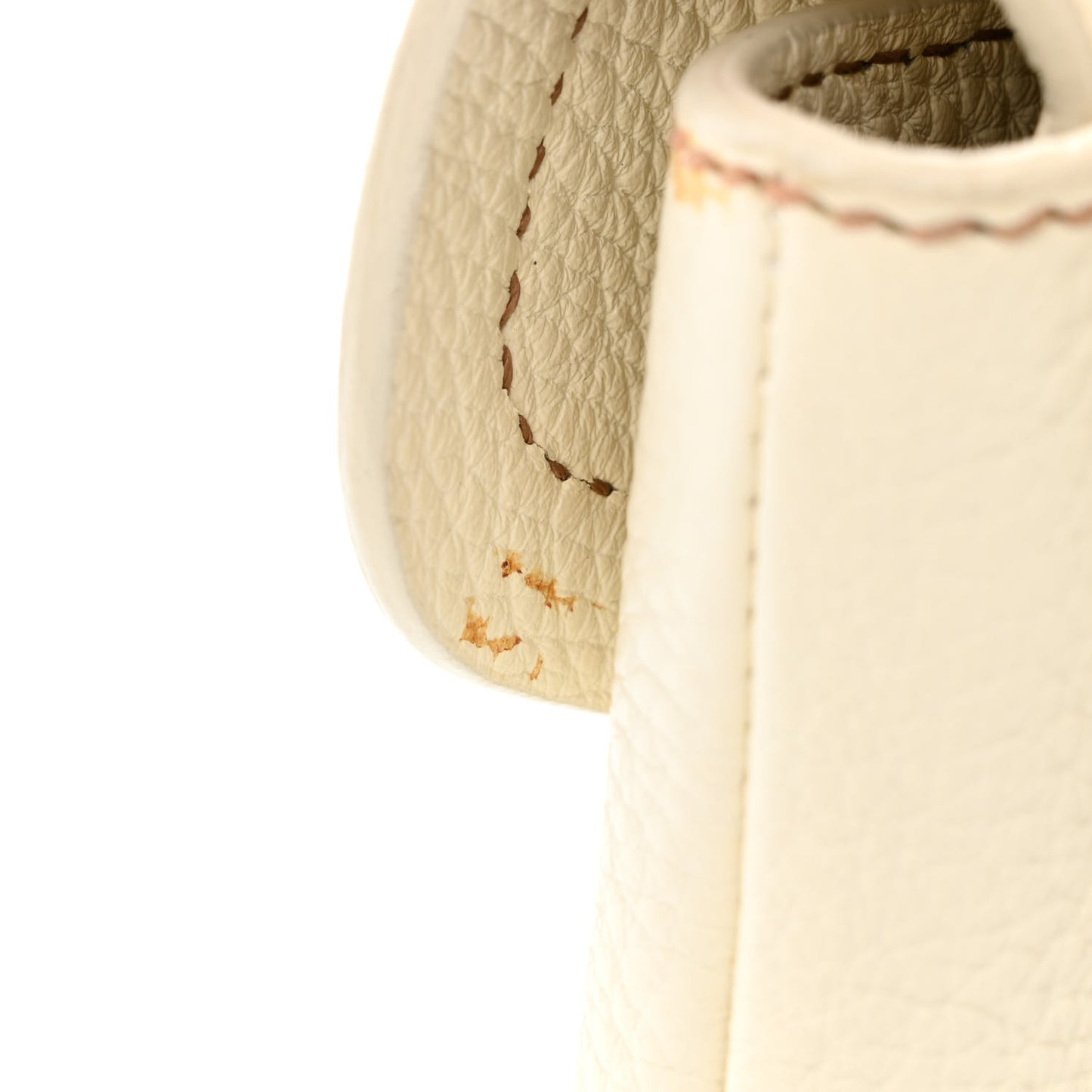 Vitello Daino Shoulder Bag White