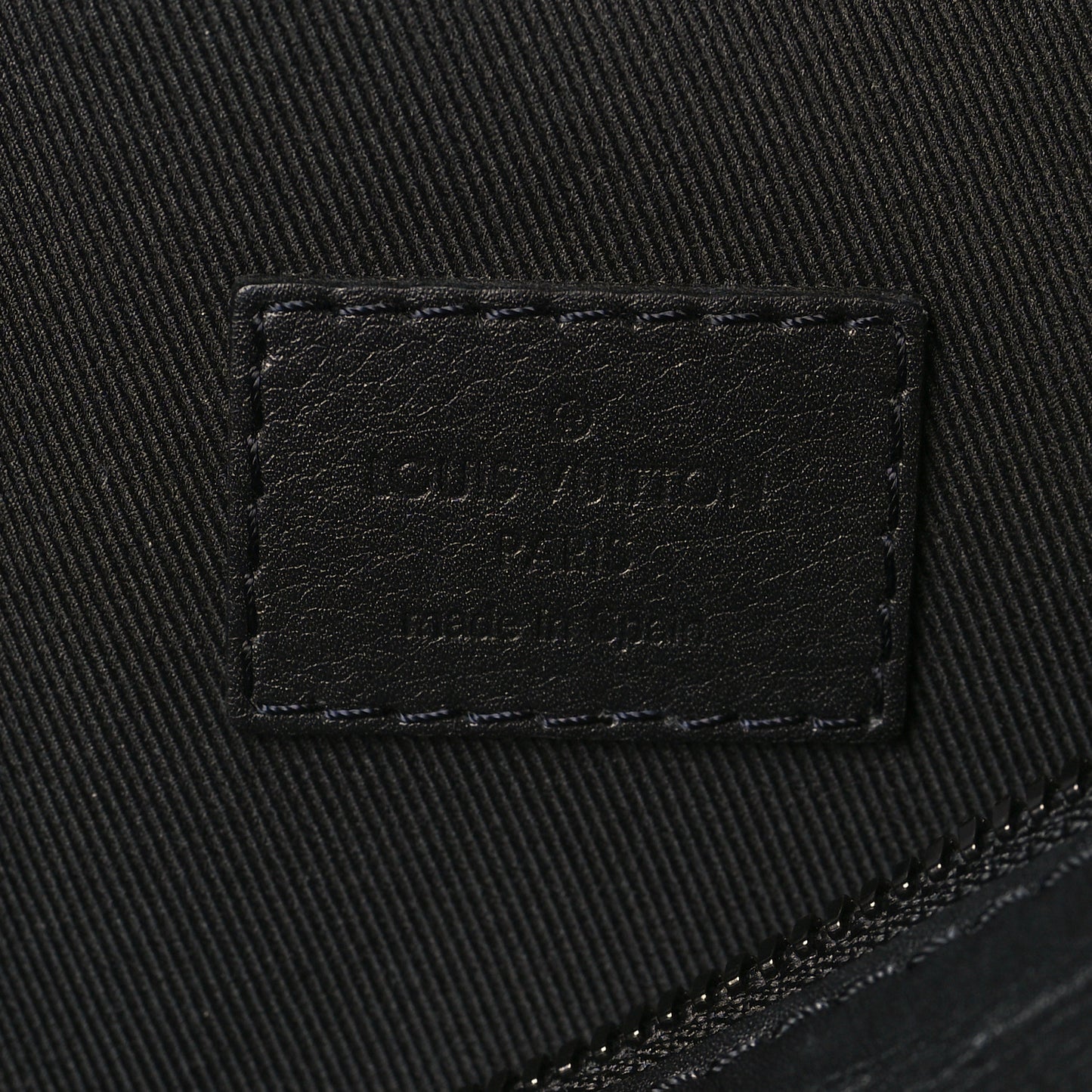 Calfskin Monogram Shadow Discovery Bumbag Black