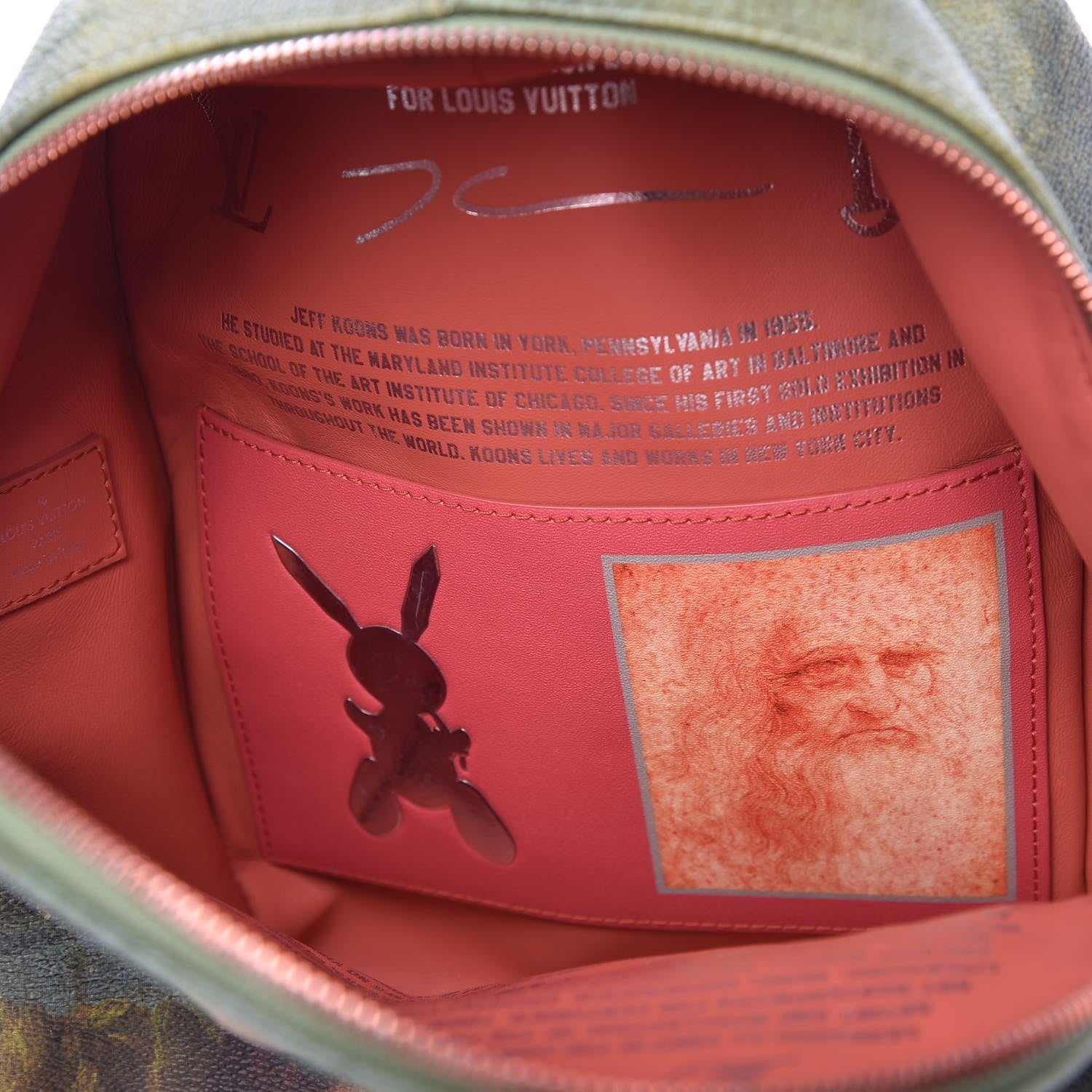 Louis Vuitton Masters Da Vinci Palm Springs Backpack 8 of 11
