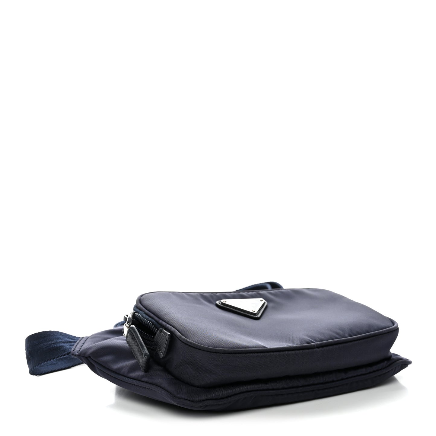 Re-Nylon Saffiano Belt Bag Navy