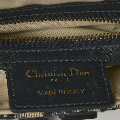Christian Dior Oblique Saddle Bag Blue 6 of 7