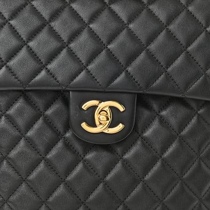 Chanel Lambskin Quilted Large Urban Spirit Backpack Black 8 of 10