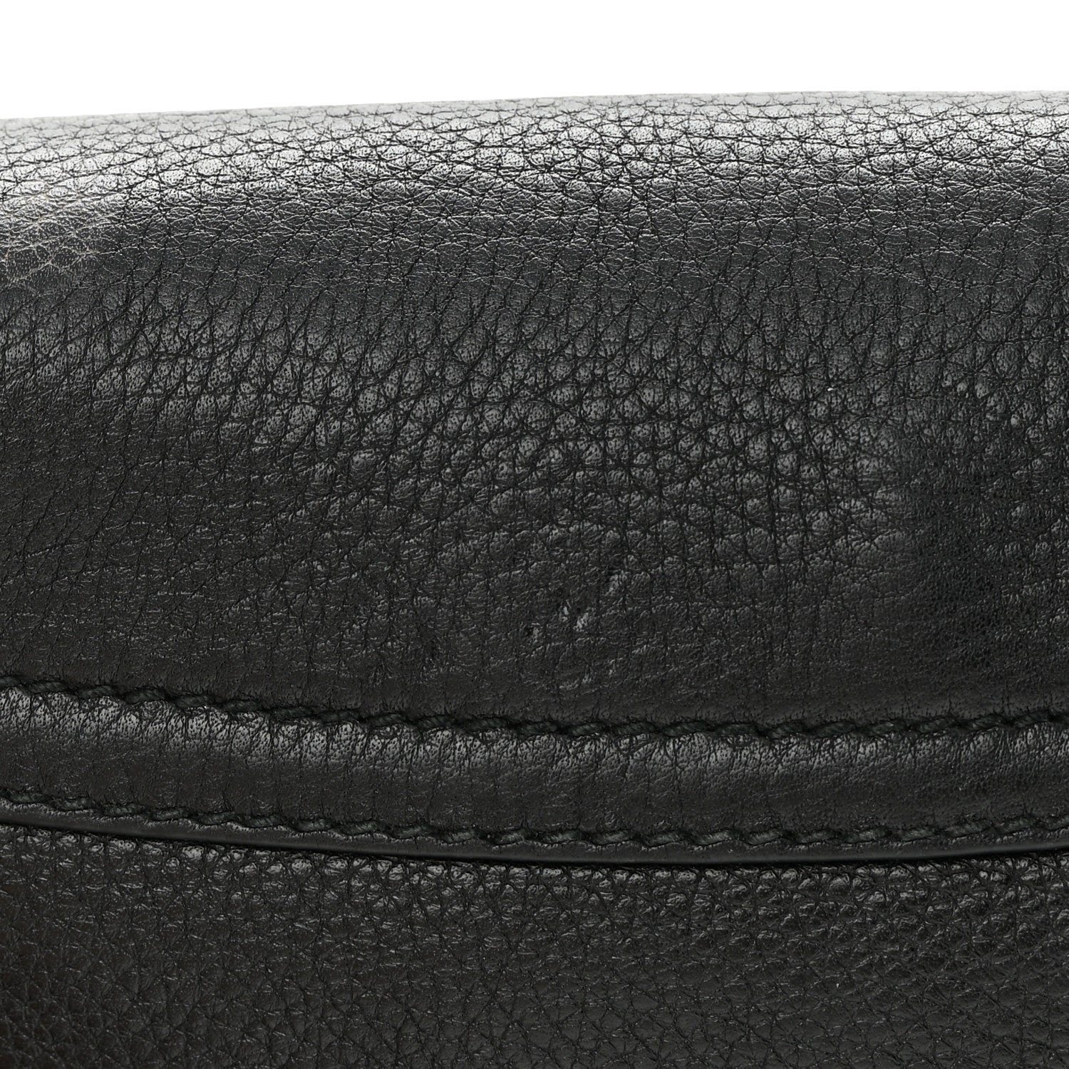 Gucci Pebbled Calfskin Small Soho Flap Crossbody Black 15 of 17