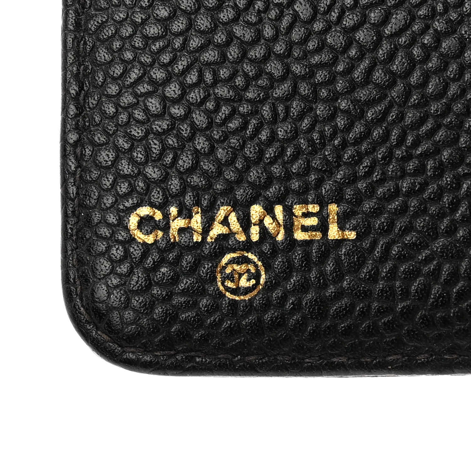 Chanel Caviar Timeless CC Ring Agenda Planner Black 6 of 12