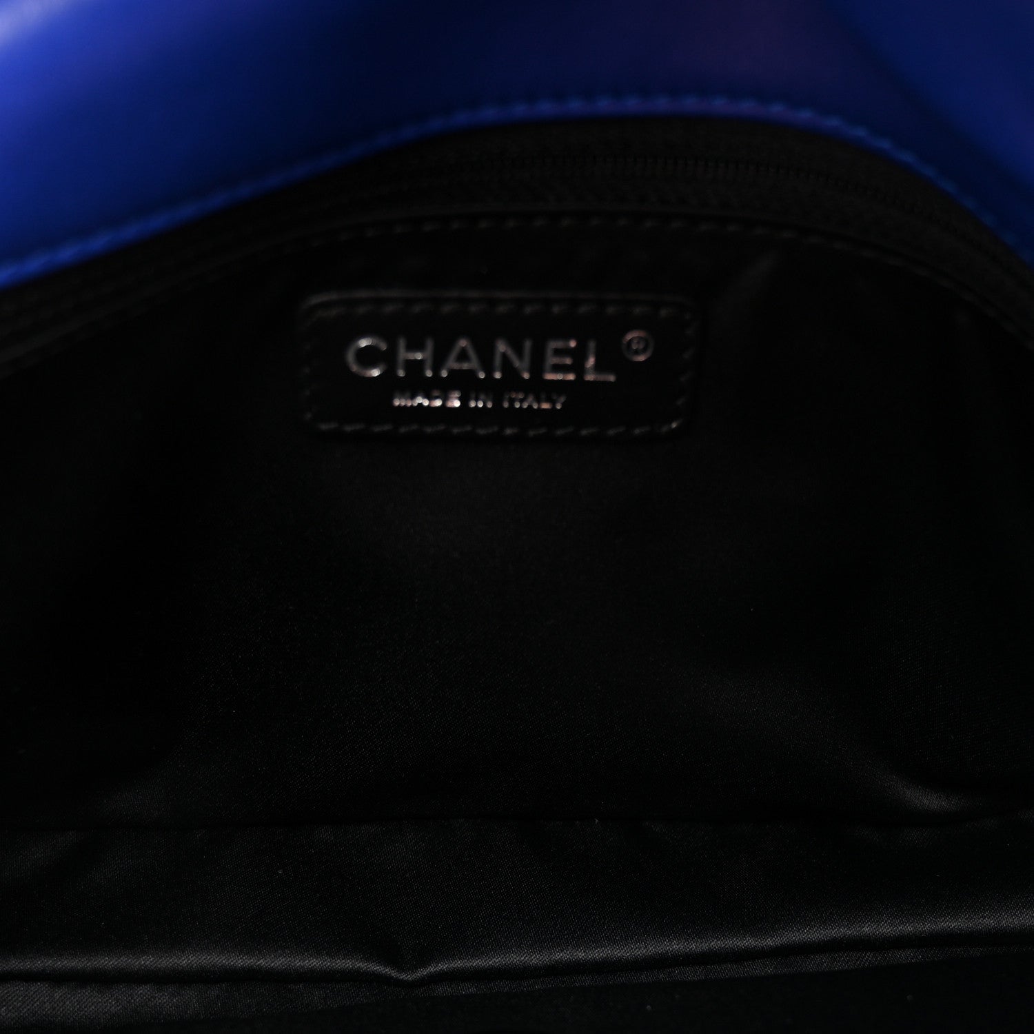 Chanel Sequin Medium Flap Dark Blue 5 of 11