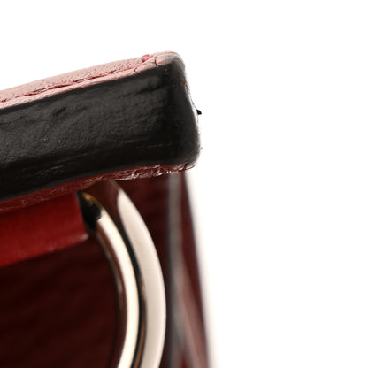 Hermes Taurillon Clemence Bi-Color Jypsiere 31 Rouge H Rouge Casaque 11 of 15