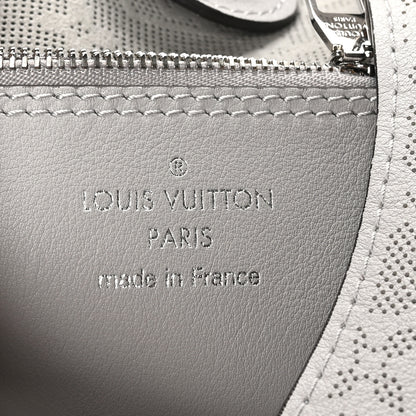 Louis Vuitton Reverse Mahina Carmel Hobo Gris Souris Gray 6 of 9