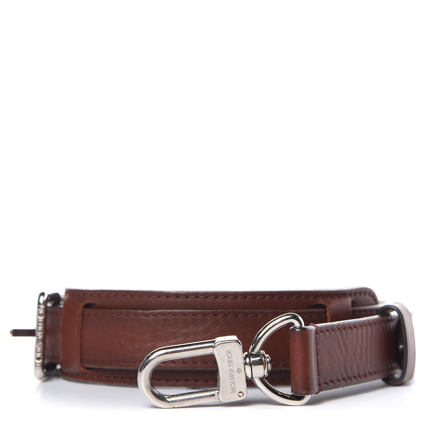Louis Vuitton Calfskin Adjustable Strap Brown 1 of 6