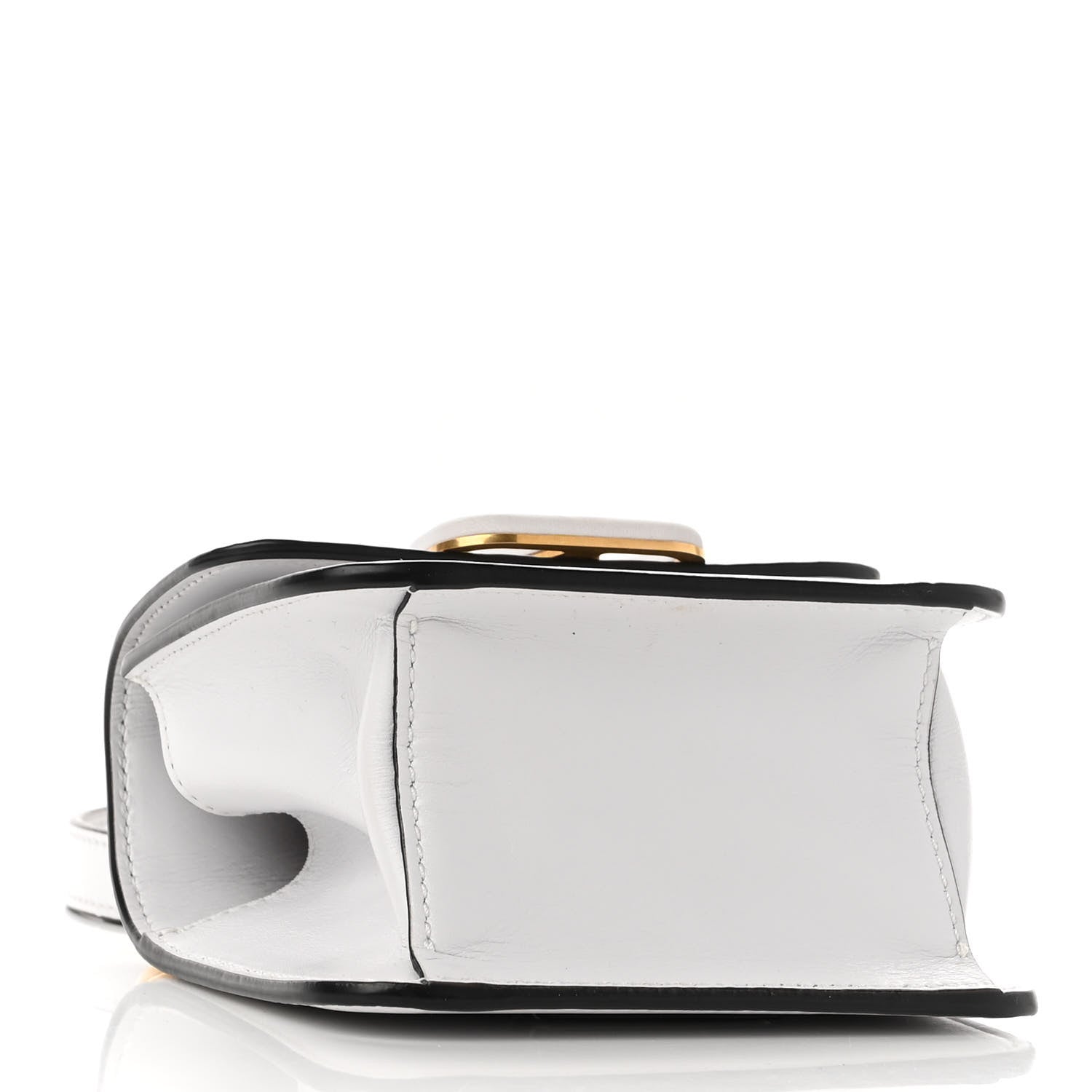 Valentino Garavani Smooth Calfskin Micro VSling Shoulder Bag White 4 of 10