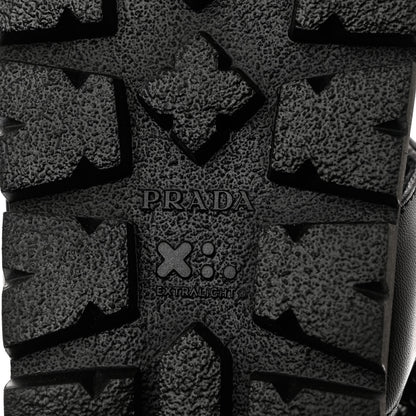 Prada Nappa Logo Quilted 20mm Sport Sandals 37 Black 7 of 10