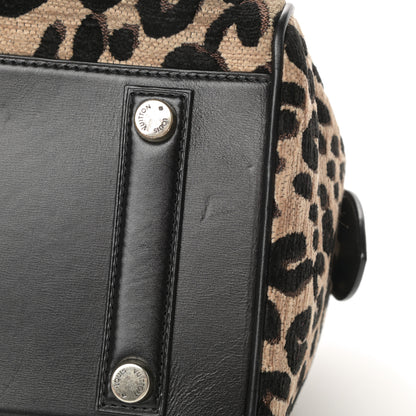 Louis Vuitton Jacquard Velvet Leopard Print Stephen Sprouse Speedy 14 of 14