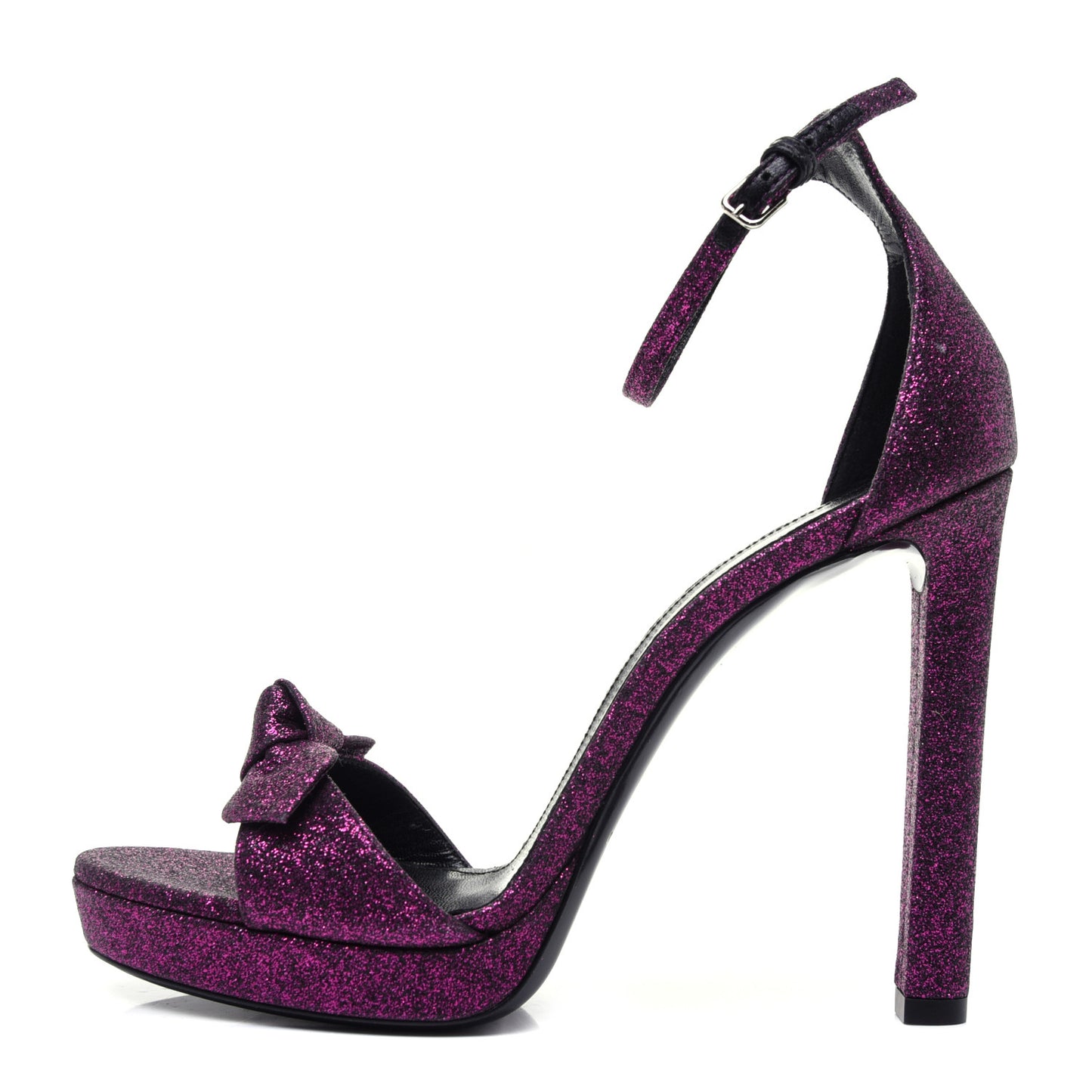 Glitter Hall Platform Sandals 37.5 Purple