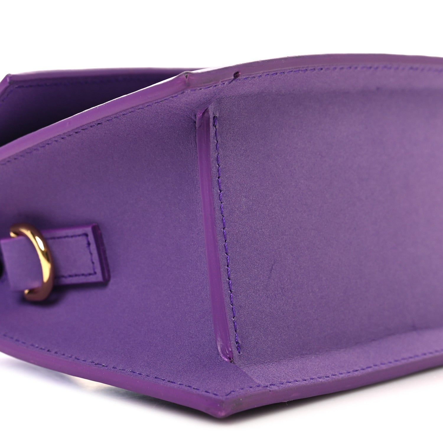 Jacquemus Nubuck Le Chiquito Moyen Purple 8 of 10