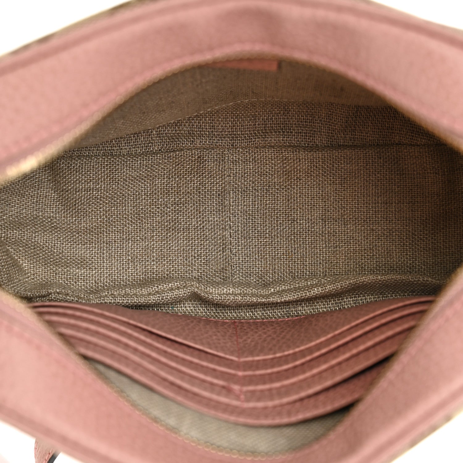 Gucci Monogram Mini Bree Messenger Bag Beige Soft Pink 5 of 10