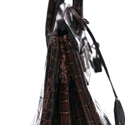 Hermes Shiny Niloticus Crocodile Birkin 30 Havane 13 of 13