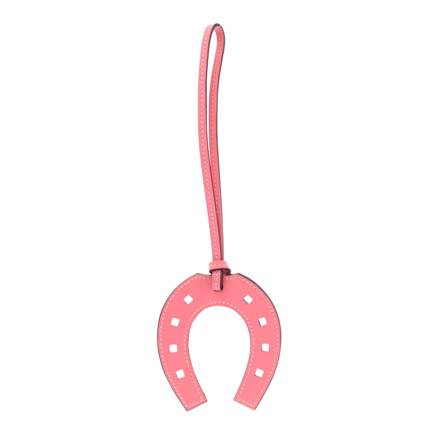 Swift Paddock Horseshoe Bag Charm Rose Ete