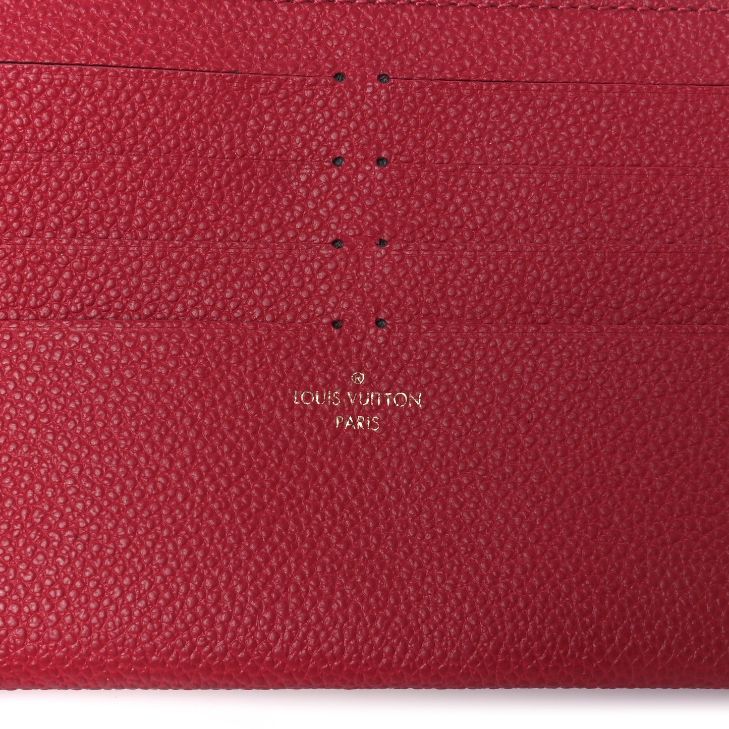 Empreinte Pochette Felicie Chain Wallet Scarlet