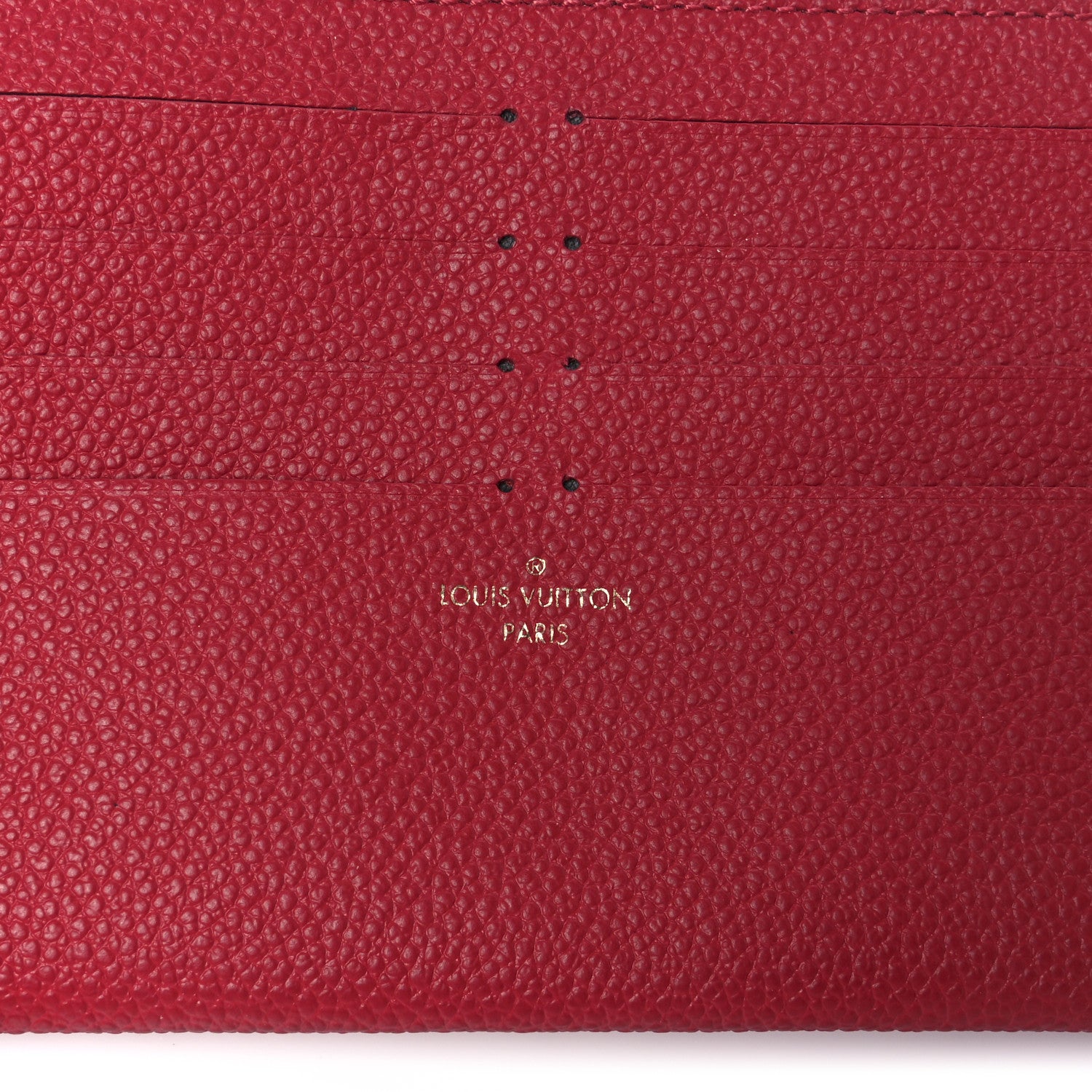Louis Vuitton Empreinte Pochette Felicie Chain Wallet Scarlet 8 of 15