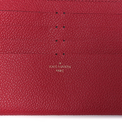Louis Vuitton Empreinte Pochette Felicie Chain Wallet Scarlet 8 of 15