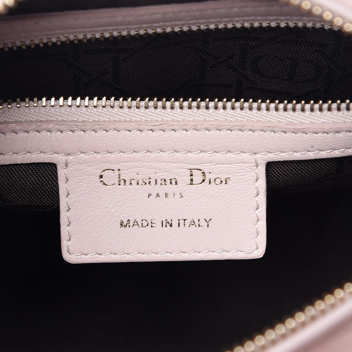 Christian Dior Lambskin Cannage Medium Lady Dior Light Pink 10 of 17