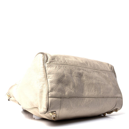Balenciaga Agneau Giant 12 Gold Hardware Velo Blanc Creme Light Craie 3 of 4