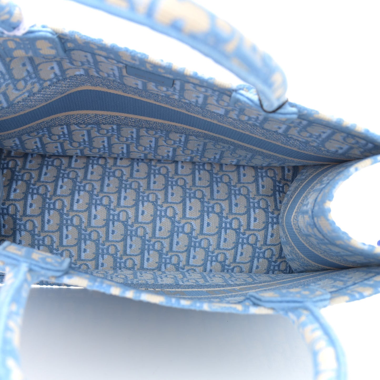 Oblique Medium Book Tote Light Blue