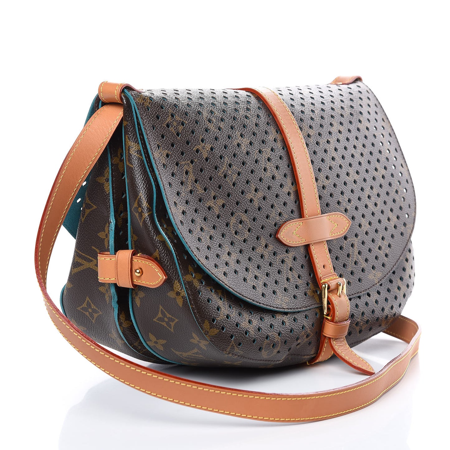 Monogram SC Flore Saumur Teal