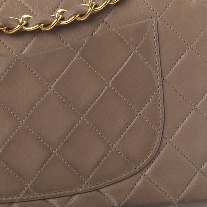 Chanel Lambskin Quilted Small Double Flap Beige 9 of 25