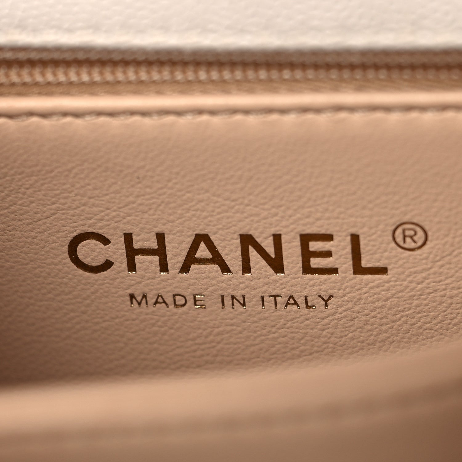 Chanel Caviar Quilted Mini Coco Handle Flap White 6 of 11