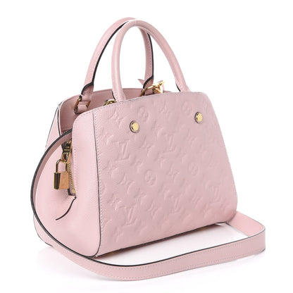 Louis Vuitton Empreinte Montaigne BB Rose Ballerine 2 of 10