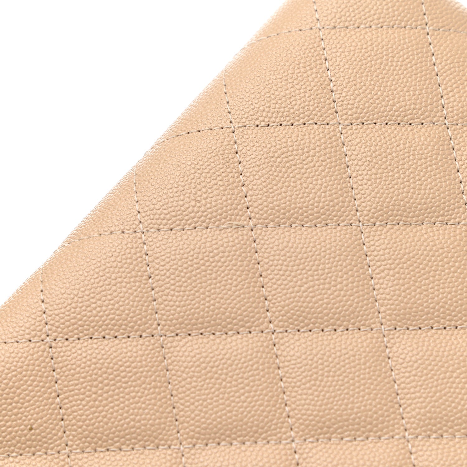 Chanel Caviar Quilted Medium Golden Class Pouch Beige 9 of 9
