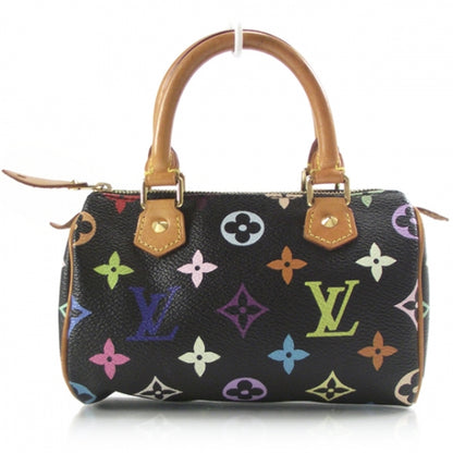 Louis Vuitton Monogram Multicolor Mini Sac HL Speedy Black 1 of 9
