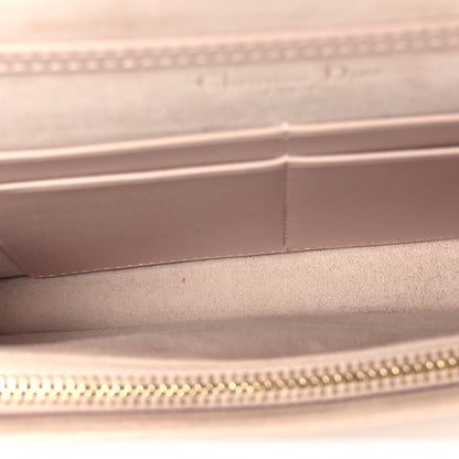 Christian Dior Grained Calfskin Diorama Wallet on Chain Pouch Rose Poudre 4 of 9