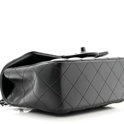 Chanel Lambskin Quilted Mini Top Handle Rectangular Flap So Black 9 of 11