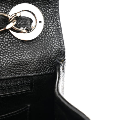 Chanel Caviar Jumbo Single Flap Black 13 of 15
