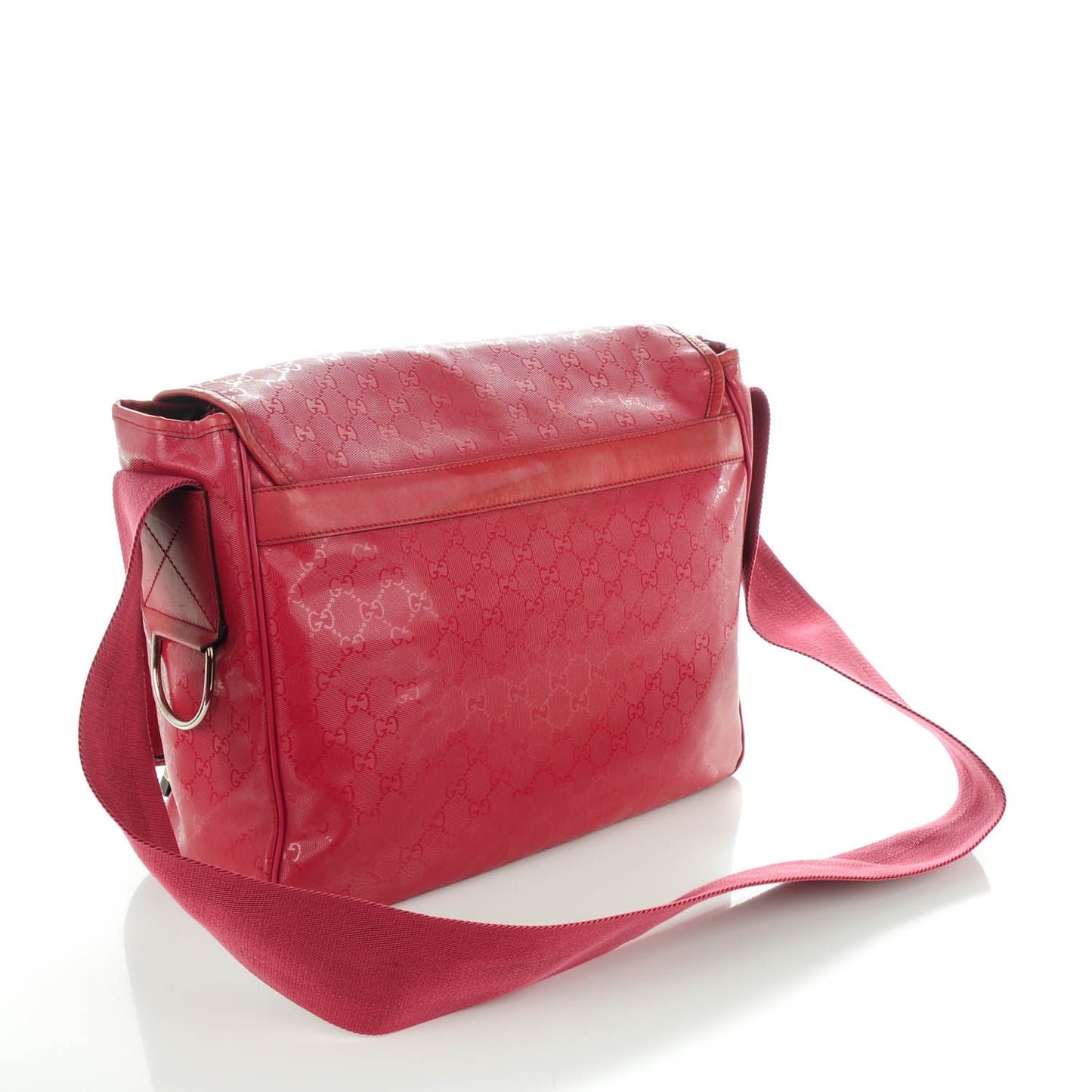 Imprime Monogram Mamas Diaper Bag Red
