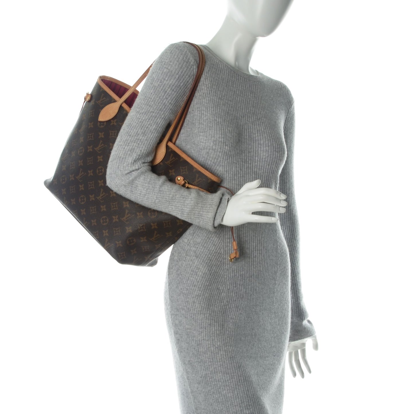 Monogram Neo Neverfull MM Pivoine