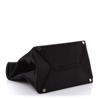 Alexander Wang Satin Lunch Bag Clutch Black 4 of 10