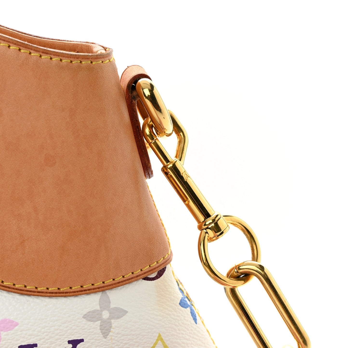 Monogram Multicolor Judy MM White