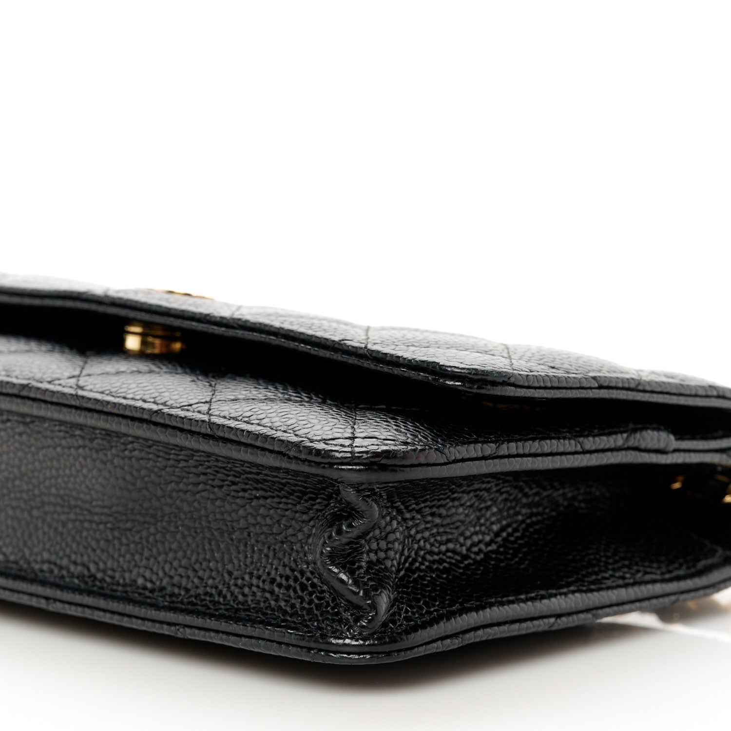 Chanel Caviar Quilted Wallet on Chain WOC Black 11 of 11