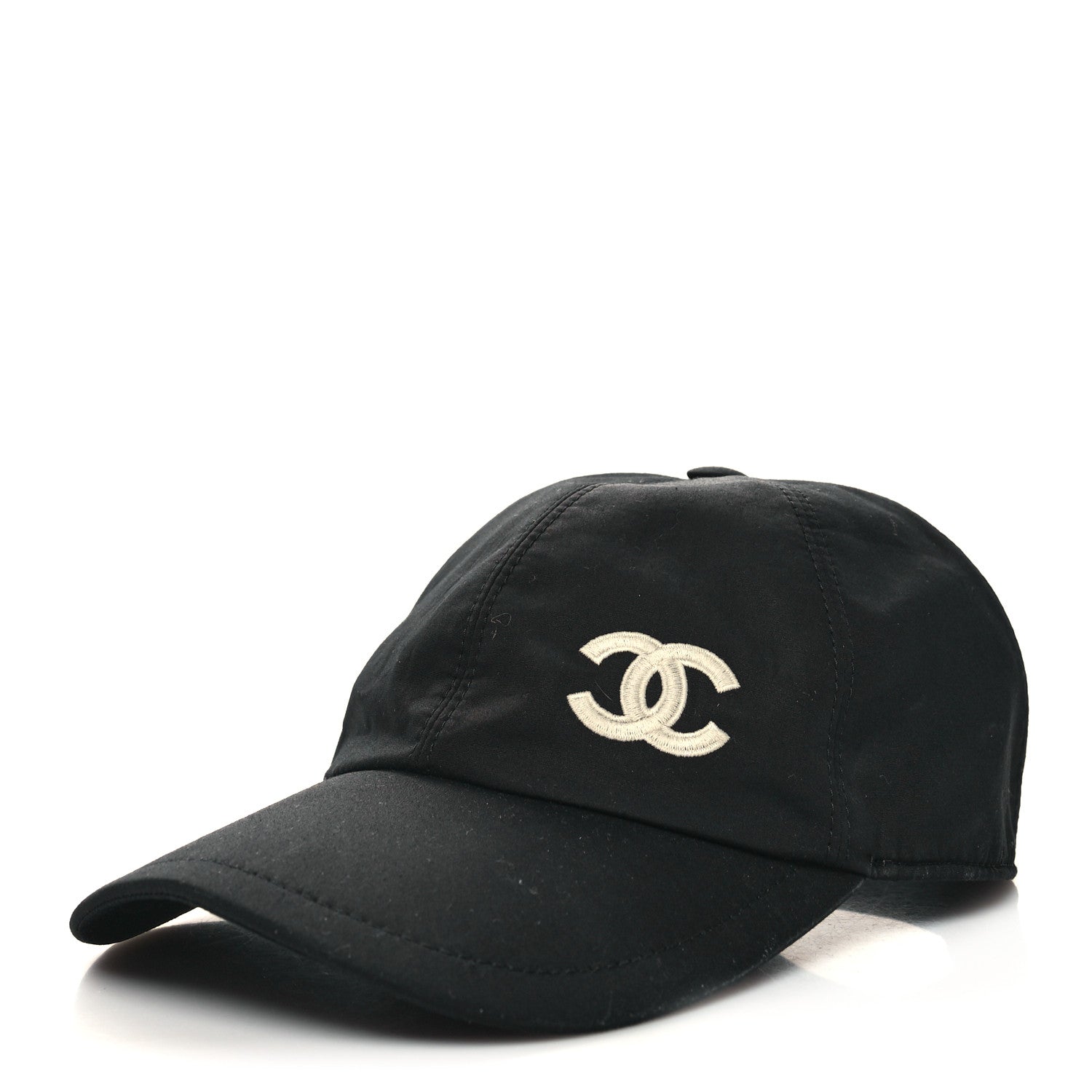Chanel Cotton CC Cap Hat Black 2 of 9