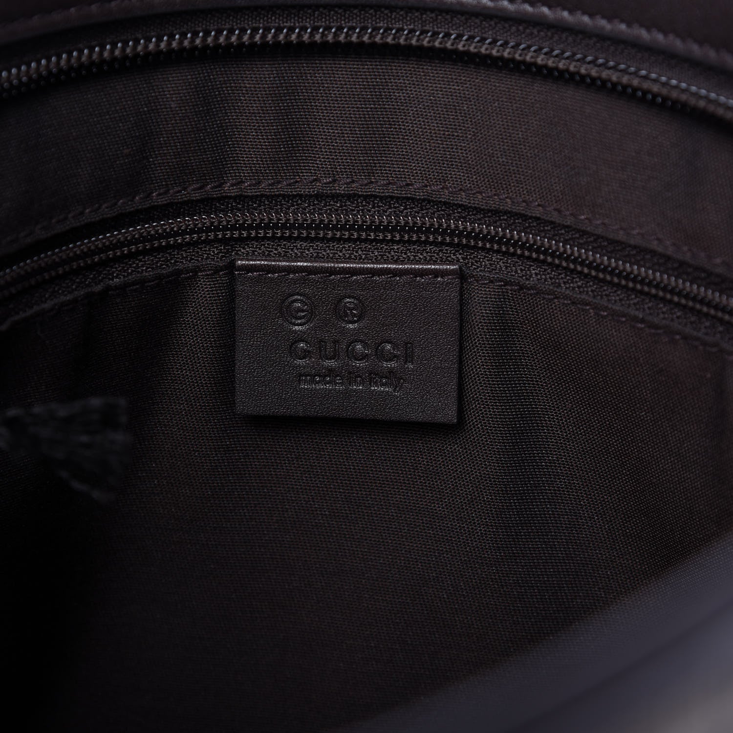 Gucci GG Plus Monogram Medium Flat Messenger Bag Dark Brown 8 of 11