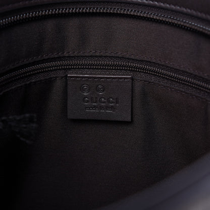 Gucci GG Plus Monogram Medium Flat Messenger Bag Dark Brown 8 of 11