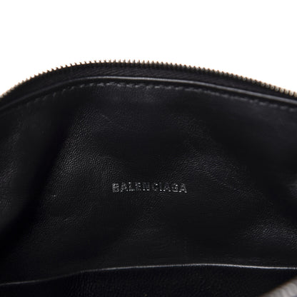 Balenciaga Nappa Calfskin Quilted Touch B Camera Shoulder Bag Black 9 of 10