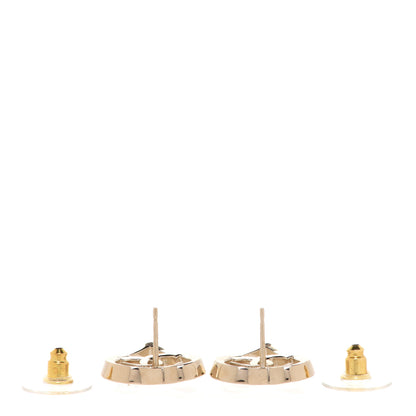 Chanel Metal CC Heart Coco In Love Earrings Gold 3 of 5